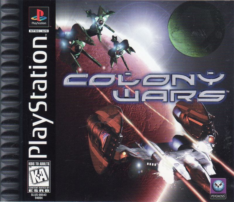 PS1: COLONY WARS (2 DISC) (GAME)